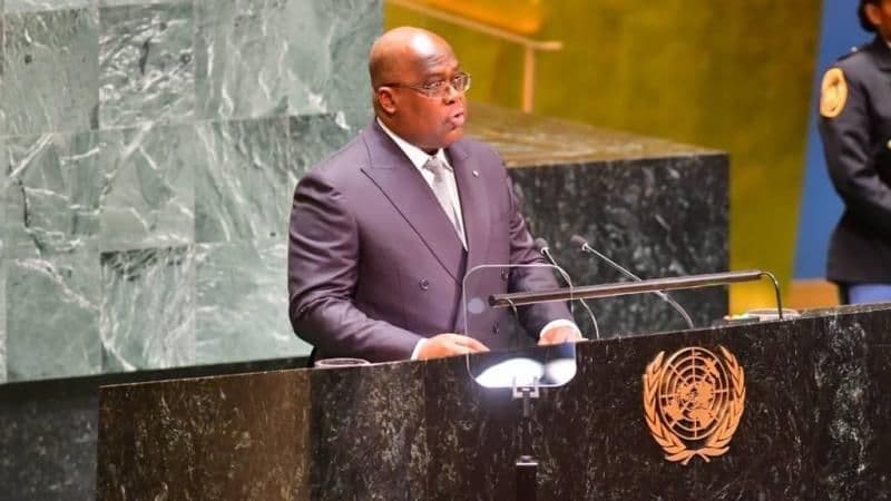 Félix Tshisekedi at the UN
