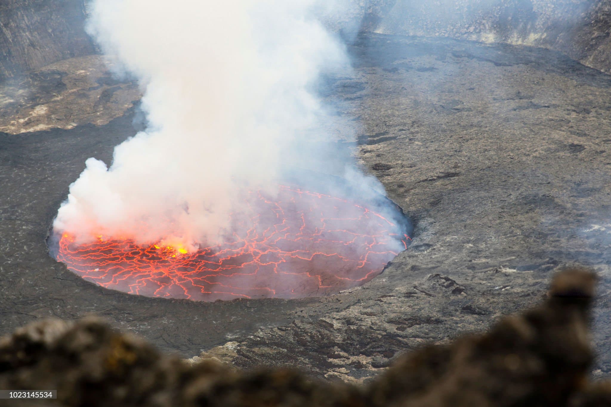 Volcano & Lava Lake